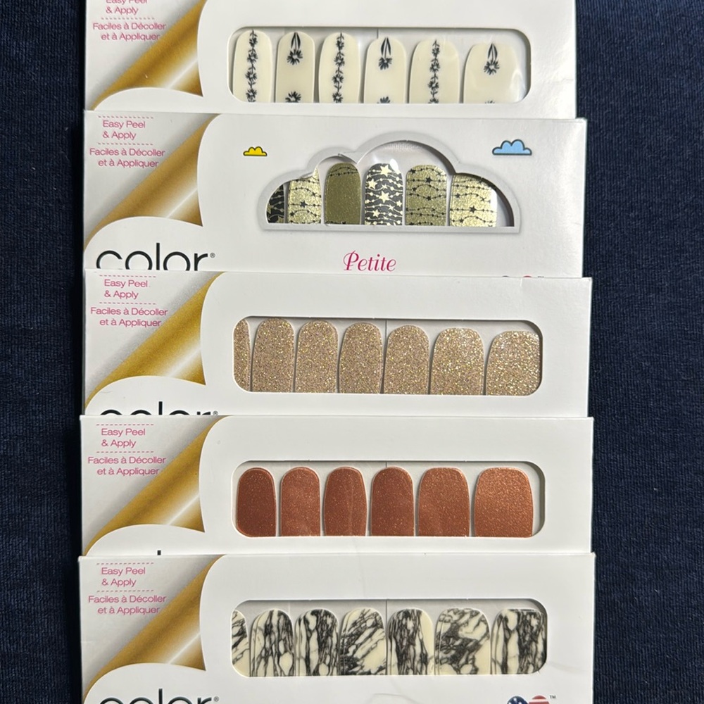 5 Color Street Set Bundle